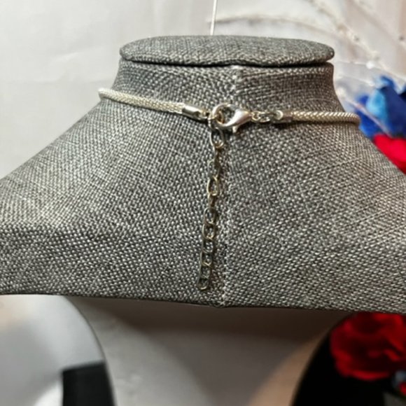 Whimsical Horse Pendant on a Silver Chain with Matching Earrings. - Picture 4 of 4